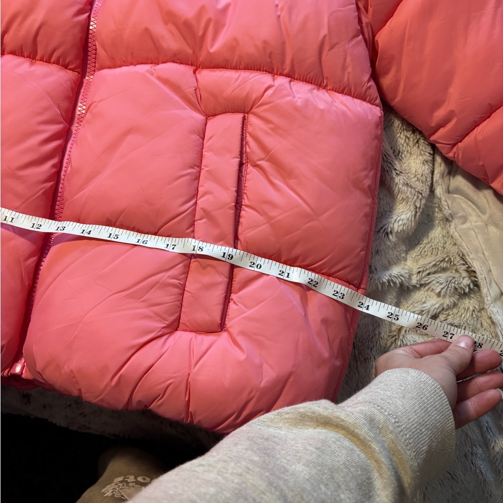 Chic Pink Puffer Jacket for Women - Picture 6 of 7